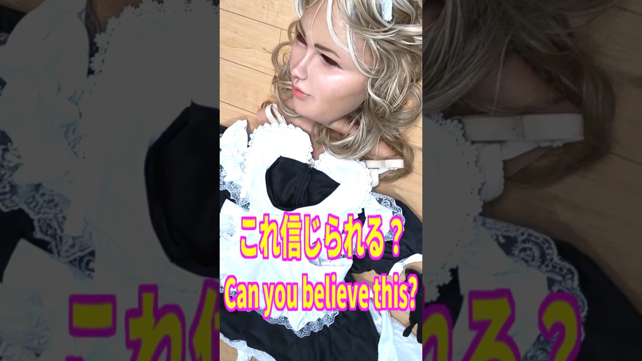 I put on a realistic female mask, and the result was absolutely UNBELIEVABLE! 🎭✨