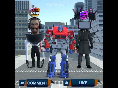 Who Will Optimus Prime Choose? Skibidiman Or Tvman Titan? ????️
