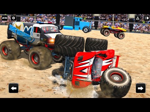 Monster Truck Derby Demolition Crashing Simulator - Android IOS Gameplay.