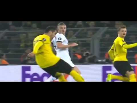 Боруссия Дортмунд 3 - 0 Тоттенхэм (Лига Европы. Обзор матча 10.03.2016)