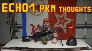 A FEW WORDS ON THE ECHO 1 PKM!
