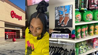 90’s INSPIRED PONYTAIL 🤏🏾 Slow mornings| Target run was WICKED