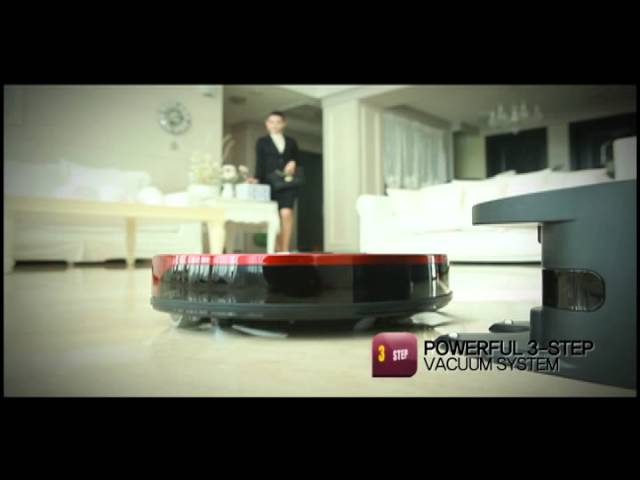 Moneual Rydis R750 Robot Aspiradora Roja video