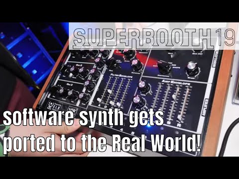 Superbooth 2019: Software Synth Retrologue in Hardware Form?!