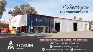 AIM Recycling Perris | Grand Reopening