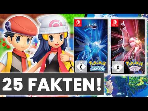 25 FAKTEN über Pokémon STRAHLENDER DIAMANT & LEUCHTENDE PERLE welche du vielleicht nicht kennst!