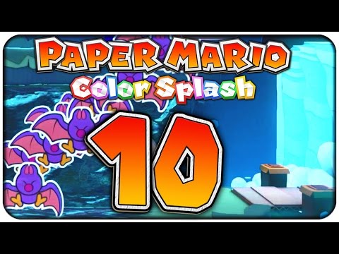 Let's Play PAPER MARIO: COLOR SPLASH Part 10: Die dunkle, feuchte Indigo-Grotte