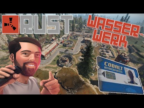 Blue Card Room Wasserwerk Tutorial - Water Treatment Plant Puzzle | RUST