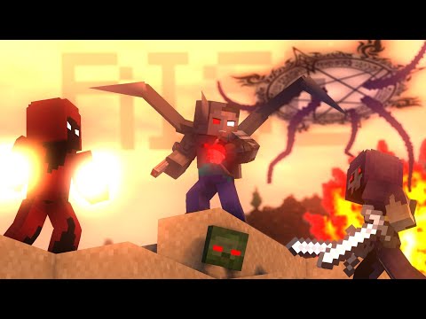 "Rise" - Minecraft Animation - Herobrine Vs Entity 303 & Dreadlord [Part 2]