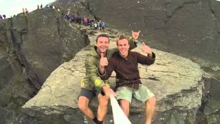 Trek to trolltunga (trolls tongue)