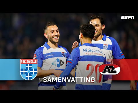 🔝 Koploper PEC Zwolle heeft geen kind aan Jong AZ | Samenvatting PEC Zwolle - Jong AZ