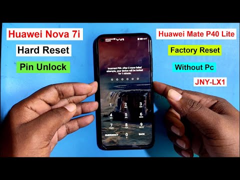 How To Hard Reset Huawei Nova 7i (JNY-LX1) Huawei Mate P40 Lite | Factory Reset Huawei Nova 7i
