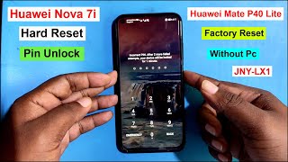 How To Hard Reset Huawei Nova 7i (JNY-LX1) Huawei Mate P40 Lite | Factory Reset Huawei Nova 7i