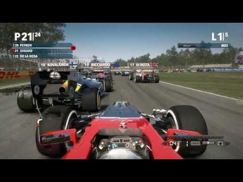 F1 2012 PC HD Gameplay Compilation