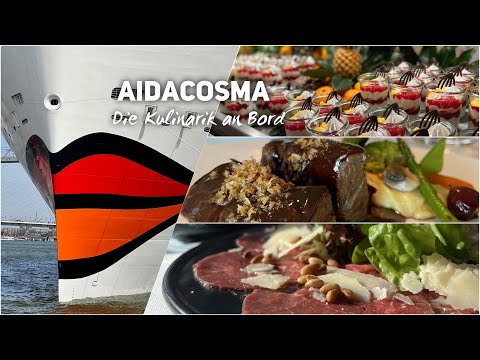 AIDAcosma: Alle Restaurants und das Essen im Überblick