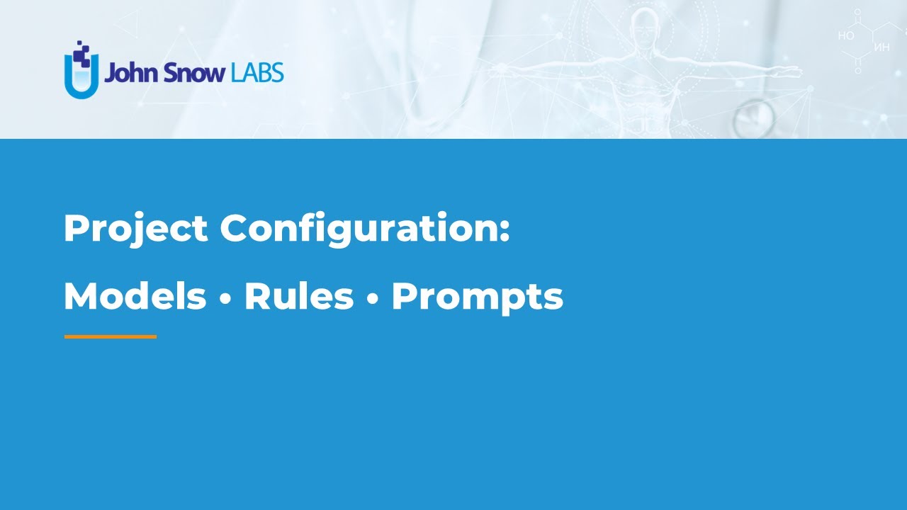 Project Configuration:  Models, Rules, Prompts