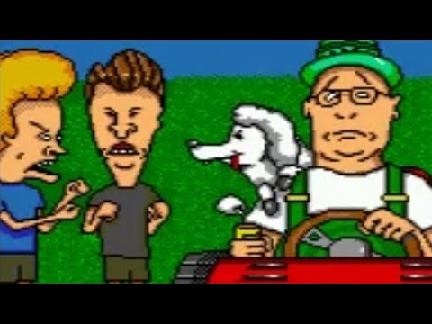 Beavis and Butthead (Genesis) Playthrough - NintendoComplete