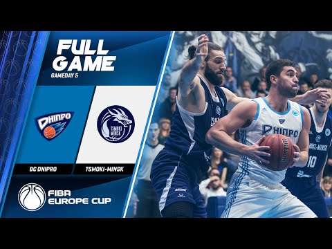 BC Dnipro v Tsmoki-Minsk - Full Game - FIBA Europe Cup 2019-20