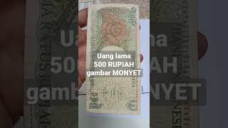 Download lagu Uang lama 500 RUPIAH gambar MONYET mp3