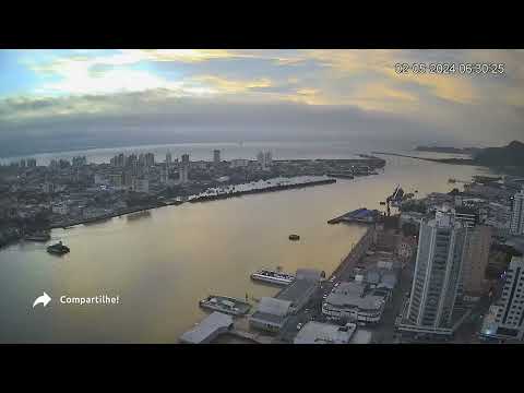 bom dia ferry-boat Itajaí e Navegantes