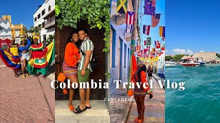 COLOMBIA TRAVEL VLOG! THINGS TO DO IN CARTAGENA + PRIVATE BOAT RIDE + MORE | CHEV B. VLOGS