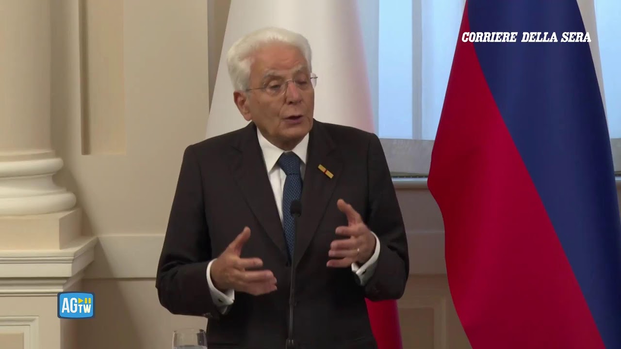 Mattarella in visita ufficiale in Slovenia