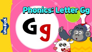 파닉스송 | 파닉스동요 Gg |  영어동요로 재밌게 배우는 알파벳 | Goat Good Goose | 기초 파닉스 | 리틀팍스
