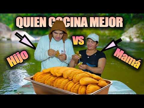 Preparando unas deciosas EMPANADAS DE VERDE para nathalia, nos salio mal - NATHALIA