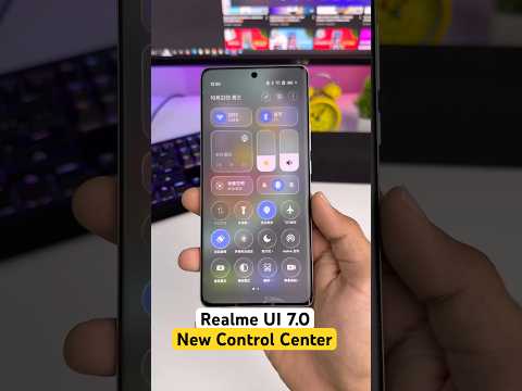 Realme Ui 7.0 New Control Center | Android 16 New Update