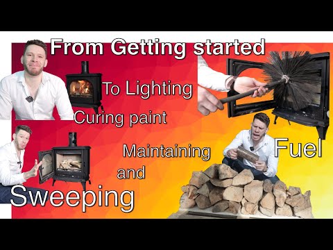 How to use a Wood burning stove 101