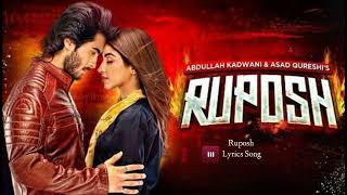 Download lagu Ruposh Lyrics Song | Haroon kadwani & Kinza Hashmi | Ruposh Telefilm mp3