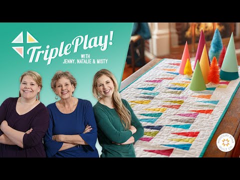 Triple Play: 3 "Wing Template" Quilts with Jenny Doan of Missouri Star (Video Tutorial)