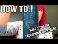 How to Make a Time Out Glitter Bottle - Step by Step ...