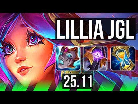 LILLIA vs SEJUANI (JGL) | 50k DMG, 12/3/17, Legendary | EUW Master | 25.11