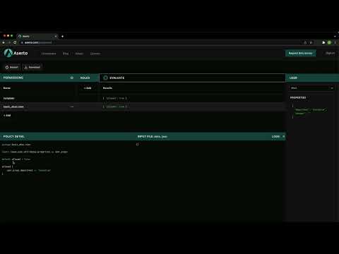 Attribute-Based Access Control (ABAC) Policies | Aserto Playground