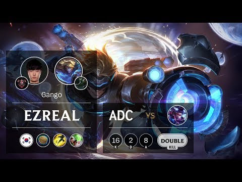 Ezreal ADC vs Vayne - KR Grandmaster Patch 9.8