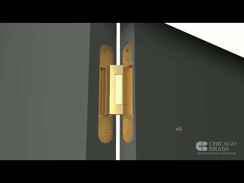 Storage Room Standard Tectus Concealed Hinge with Touch Magnetic Latch