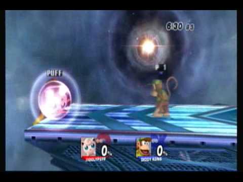 Jigglymaster(Jiggs) vs Player-1(Diddy) Match 2