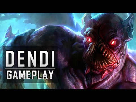 Dendi (Night Stalker) Gameplay Dota 2 MMR