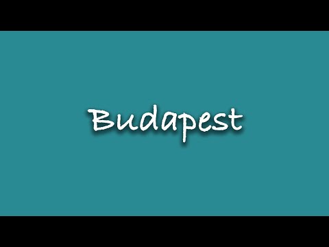 Edu Monteiro - Budapest (Audio)
