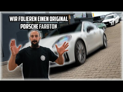 Wir folieren einen Original Porsche Farbton! | Porsche Panamera | T6 Bulli | M3 Touring