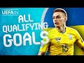 All UKRAINE GOALS in their way to EURO 2020!