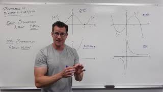 Properties of Functions - Even vs Odd (Precalculus - College Algebra 8)