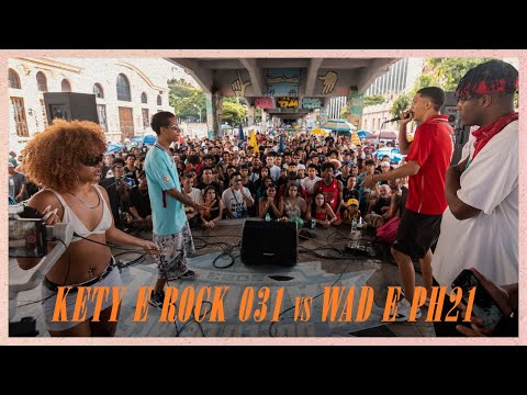 KETY E ROCK 031 VS WAD E PH21 (PRIMEIRA FASE) - DUELO DE MCS (28/01/2024)