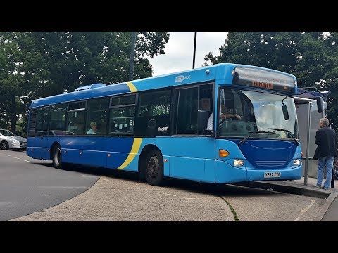 Onboard Metrobus Scania CN94UB Omnicity 6513 (YP52CTO), Route 1