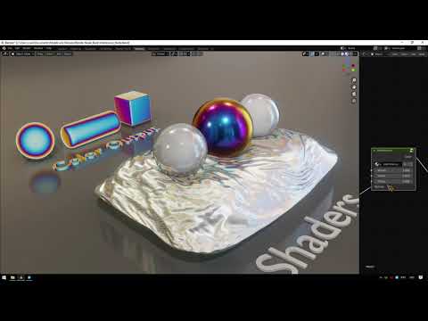 Real physically correct interference Blender