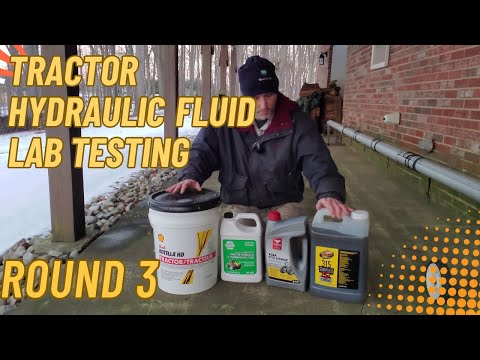 Lab Test Comparisons of Tractor Hydraulic Fluid (Round 3 of 3)