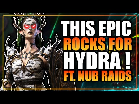 WHITE DRYAD NIA | This Epic Is A GAME CHANGER ! Ft. @NubRaids | Raid Shadow Legends (Test Server)