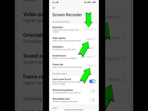 Screen Recorder Setting ✅ Redmi Note 13 Pro Plus Screen Recorder Setting #shorts #youtubeshorts