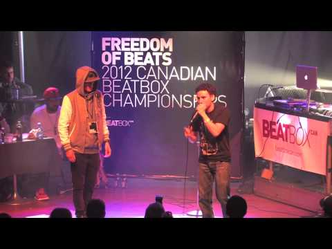 Peterpot vs DaephFX - 2012 Canadian Beatbox Champs - First Round
